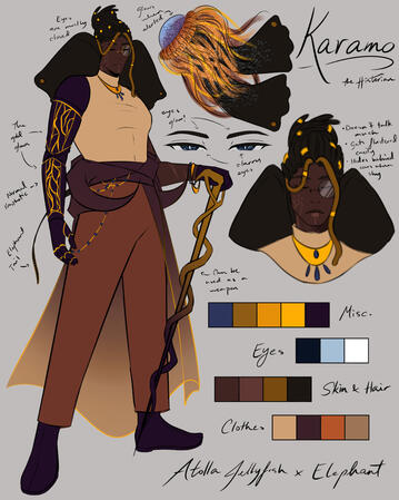 Karamo Ref Sheet [Dreadnauts CS]